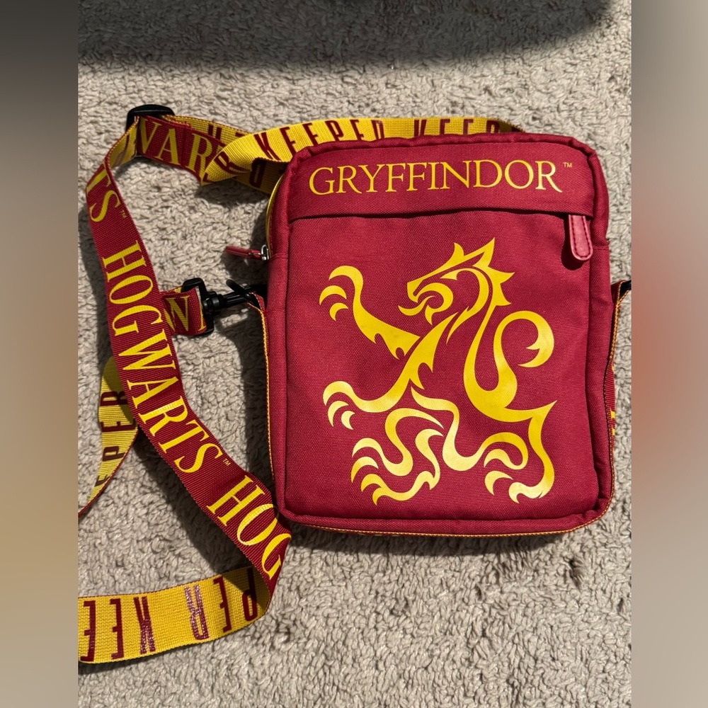 Gryffindor Red and Gold Messenger Bag